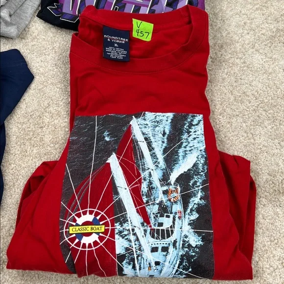 Mens T-Shirt Lot Wholesale Reseller Mixed Sizes American Eagle Disney Adidas - Picture 9 of 13